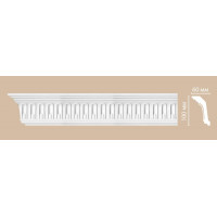 Потолочный плинтус с орнаментом Decomaster DT 9813 (100*60*2400)