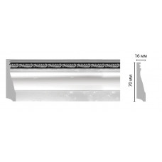 Плинтус Decomaster 193-63 ШК/20 (70*16*2400 мм)