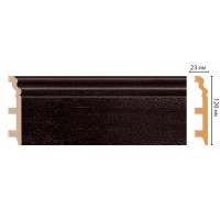 Цветной напольный плинтус Decomaster D233-433 ДМ/8 (120*23*2400 мм)